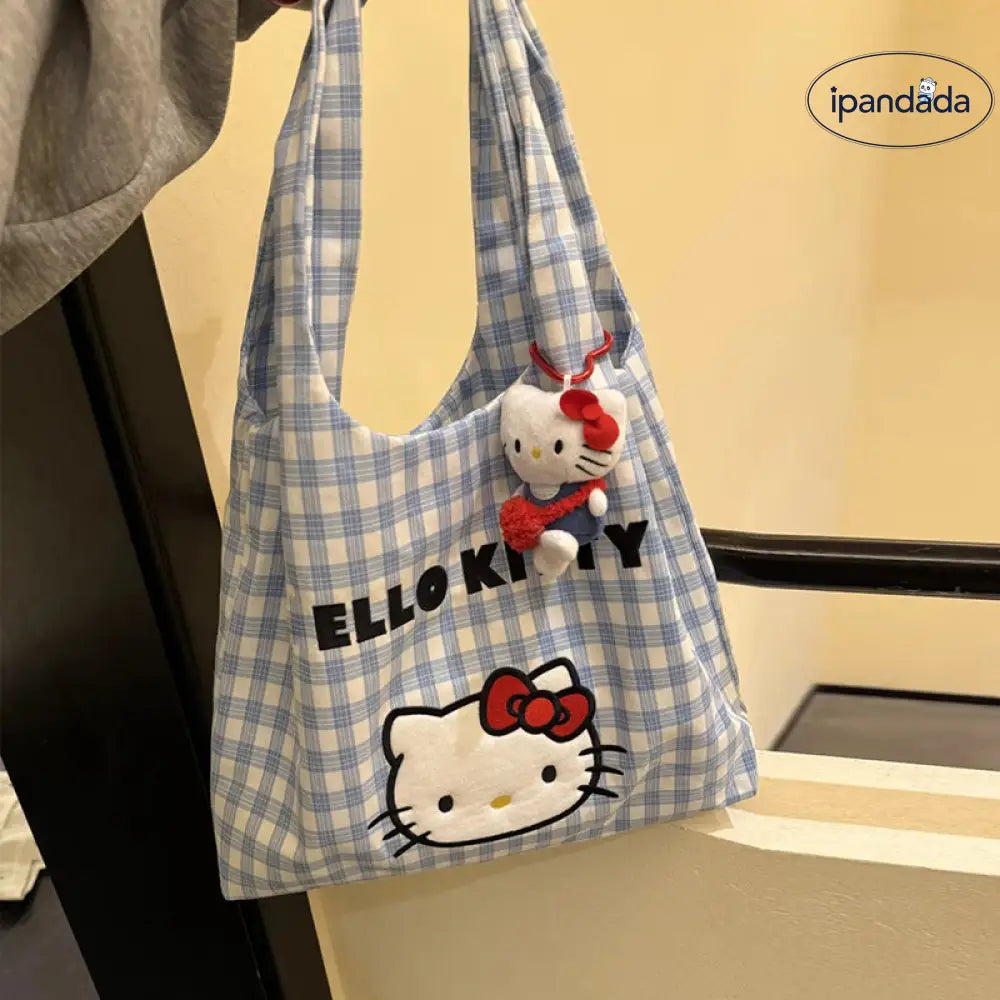 キティ キャンバストート ショルダーバッグ 斜めがけ 春 新作 大容量 通勤 普段使い カジュアル 可愛い レディース 手提げ 多機能 軽量 おしゃれ 収納 ID4113