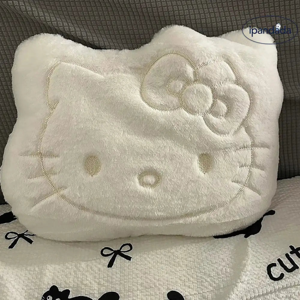 キティ猫 抱き枕 クッション バックピロー ベッド オフィス 腰サポート ランバーケア 快適 柔らかい リラックス デスク チェア 癒し グッズ インテリア おしゃれ ギフト プレゼント ナチュラル ホーム ID2584