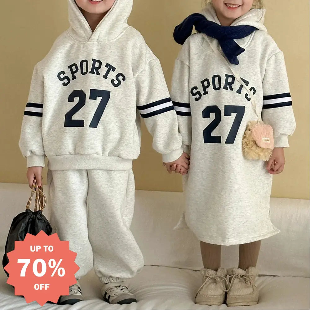 キッズ 秋冬用 スウェットセット 男の子 女の子 裏起毛 スポーツ ベビー ワンピース 冬服 ID3548