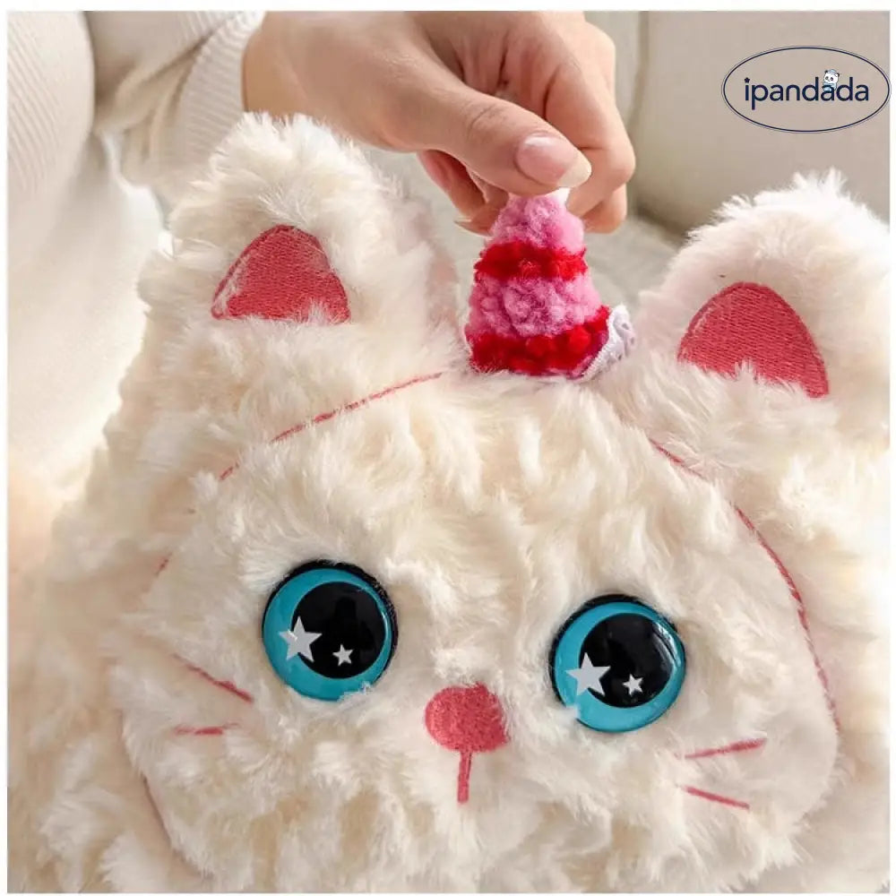 クッキーキャット クッション ソファ リビング 可愛い 猫 ミニマム インテリア枕 飾り用 窓辺 座布団 フロアクッション  インスタ風 ID2028