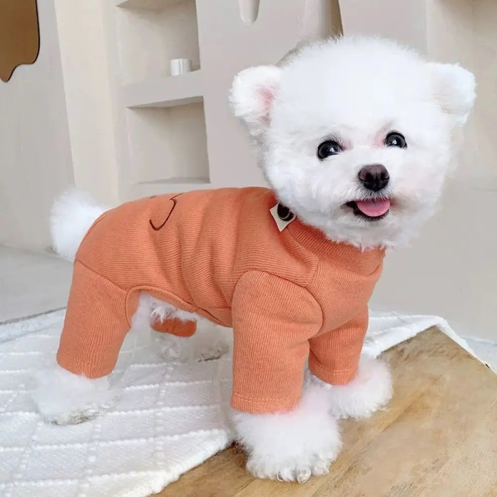くま 四足 服 春秋用 犬用 テディベア ビション フリーゼ 小型犬 柴犬 シュナウザー ポメラニアン 猫用 ペット用 服 ID2411