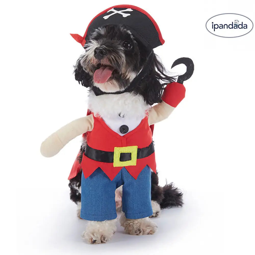 クリスマス コスチューム 小犬用 立ちポーズ 面白い 犬の服 ハロウィン 秋冬 ペットウェア ID2739