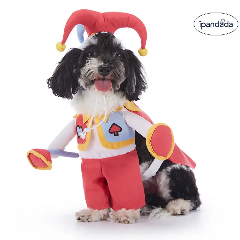 クリスマス コスチューム 小犬用 立ちポーズ 面白い 犬の服 ハロウィン 秋冬 ペットウェア ID2739