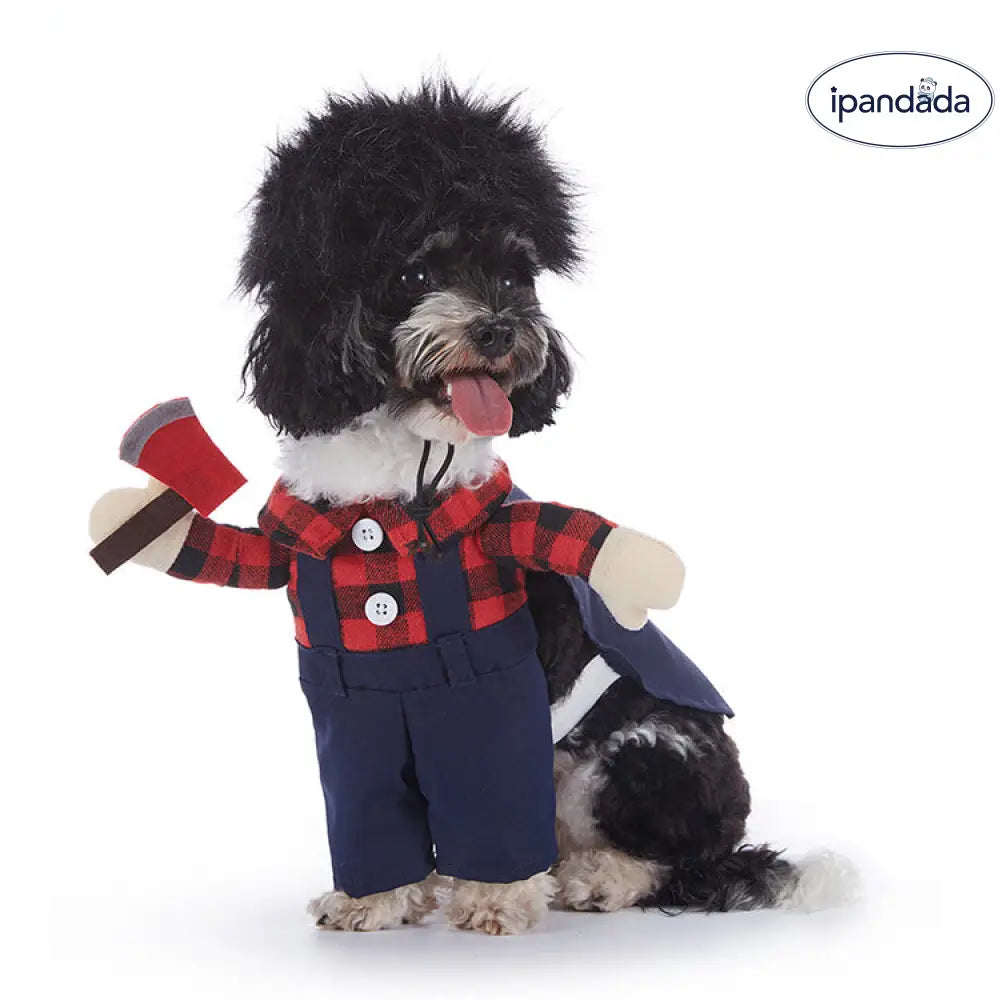 クリスマス コスチューム 小犬用 立ちポーズ 面白い 犬の服 ハロウィン 秋冬 ペットウェア ID2739