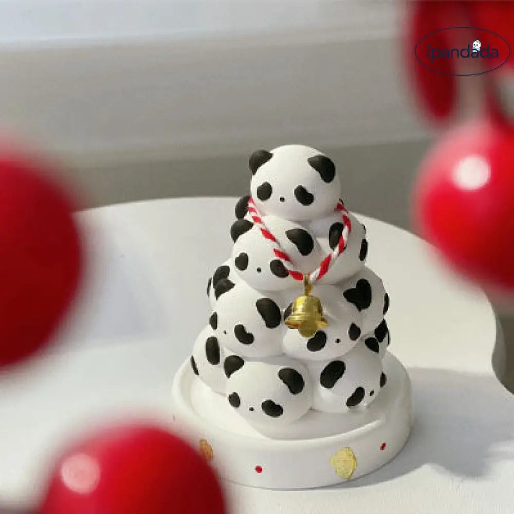 クリスマス限定 アロマテラピー石膏の装飾品 ハンドメイド ギフト パンダ プレゼント 手作り 香り オーナメント アロマテラピー グッズ＞その他