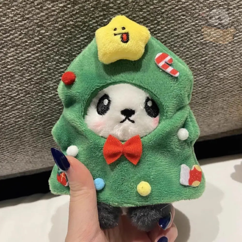 クリスマス限定 パンダ キーホルダー パンダグッズ ぬいぐるみ おもちゃ バッグチャーム マスコット クリスマスツリーパンダ / フリー グッズ＞ぬいぐるみ
