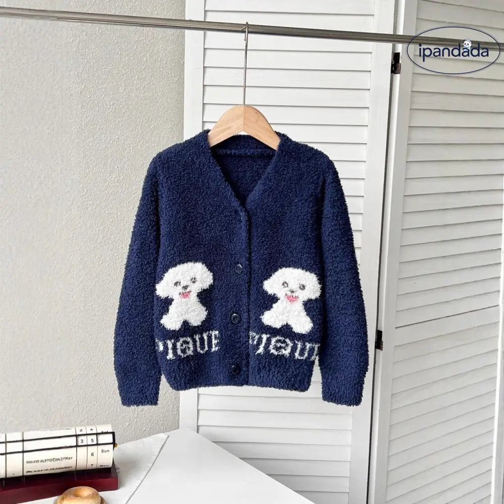 キャラクター コアラ ビション 犬 子供 フリース パジャマ  厚手 ふわふわ ホームウェア 暖かい 柔らかい 保温 快適 おしゃれ ルームウェア ID2927