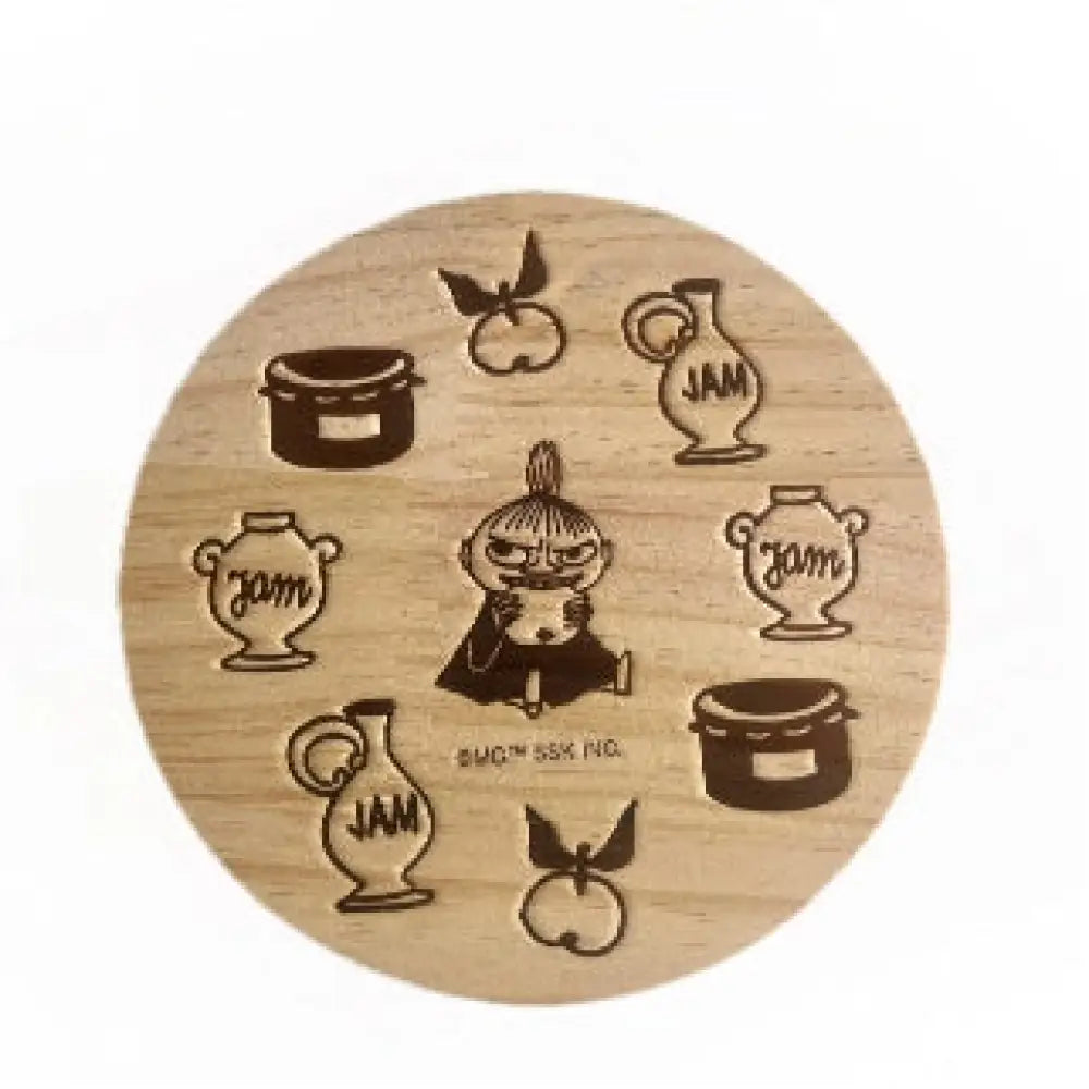 キャラクター 木製 防熱 マット 鍋敷き 食卓マット 耐熱 マット ムシャ ミヤシャ メイ 周辺グッズ 小さな女の子 カバ ID2070 タイプ① / 15cm インテリア雑貨>その他