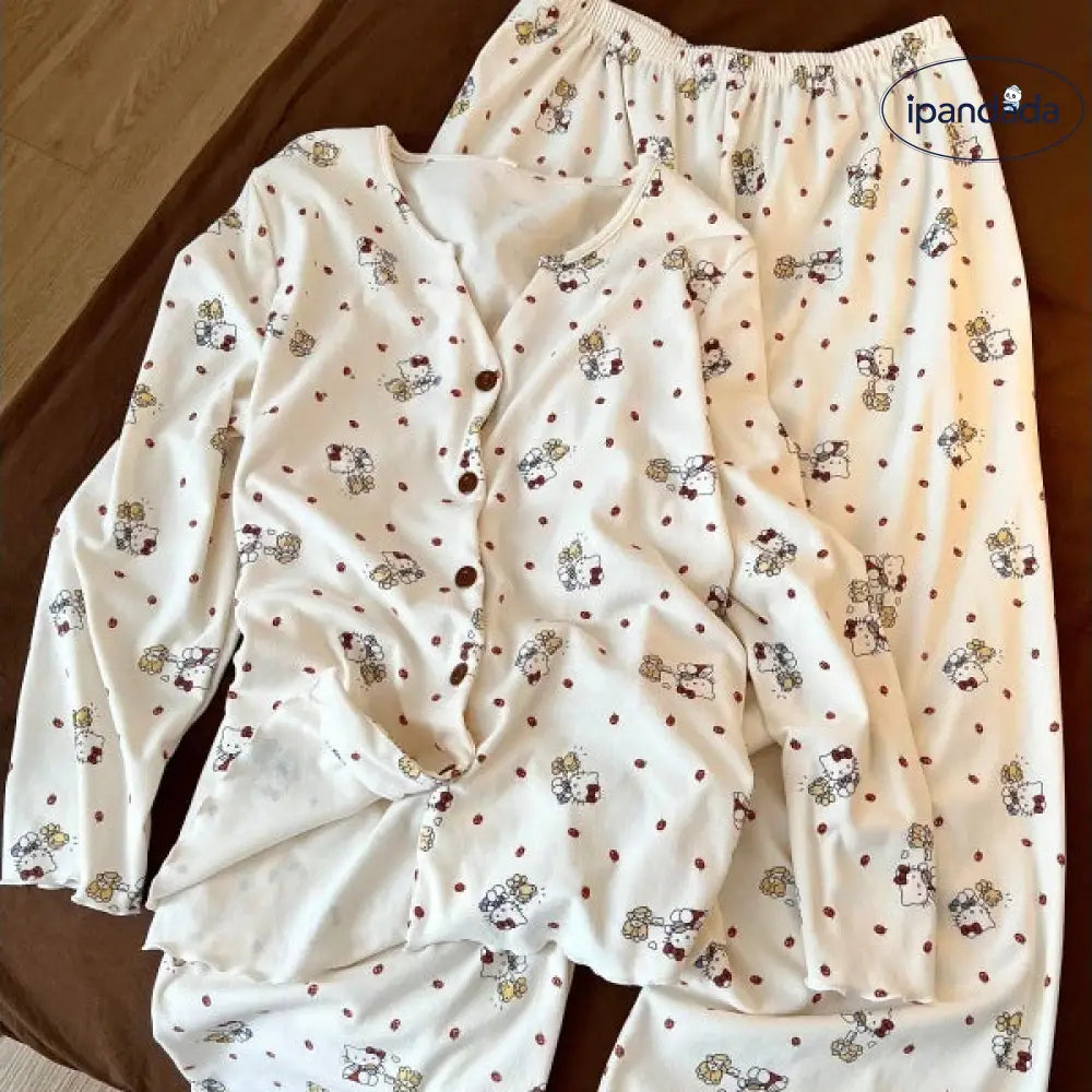 キャラクター パジャマ セット 新作 肌触り最高 ルームウェア 部屋着 秋冬 ゆったり ID3967