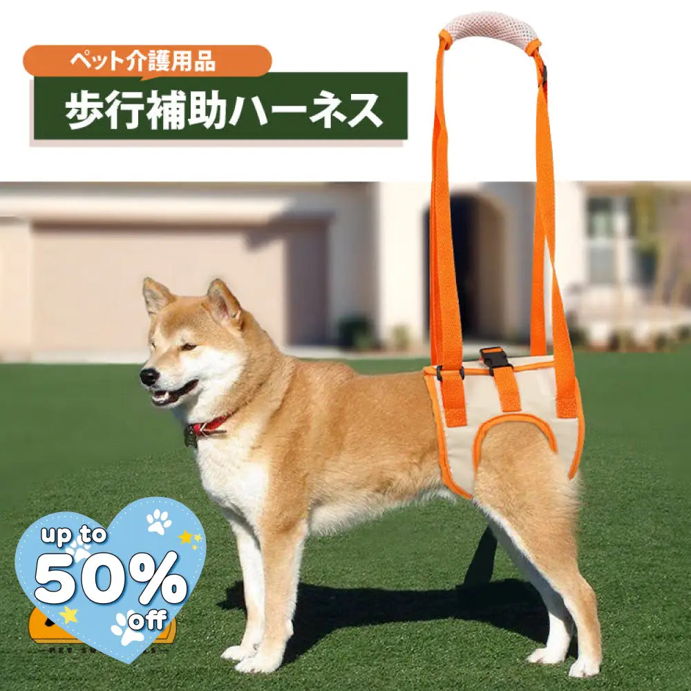 老犬介護用 犬用 介護ハーネス 歩行補助ハーネス 胴輪 後ろ足 小型犬 中型犬 大型犬用 ドッグハーネス 老犬 歩行サポート 補助器具 散歩 術後 いぬ イヌ 介護用品 犬用品 ペット用品 歩行補助ハーネス 後足用 ID2217