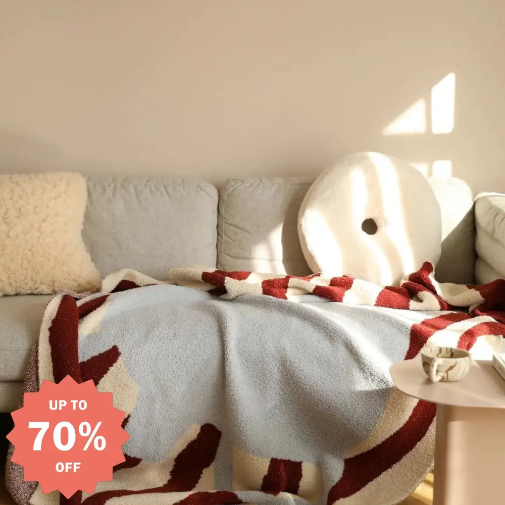 毛布 ふわとろ毛布 もこもこブランケット 掛け毛布 あったかい 暖かい 厚手 ブランケット スローケット 昼寝用ブランケット 保温 ソファ用 フリースブランケット ID4126 写真通り / 130*170cm