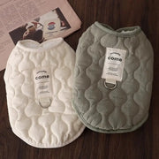 猫 秋冬 ベスト 保温 セーター 犬 小中型犬 外出用 リード取り付け ペット服 ID2959