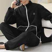 メンズ パジャマ 秋冬用 シンプル 保温 薄フリース ルームウェア セット 冬用 ID3020