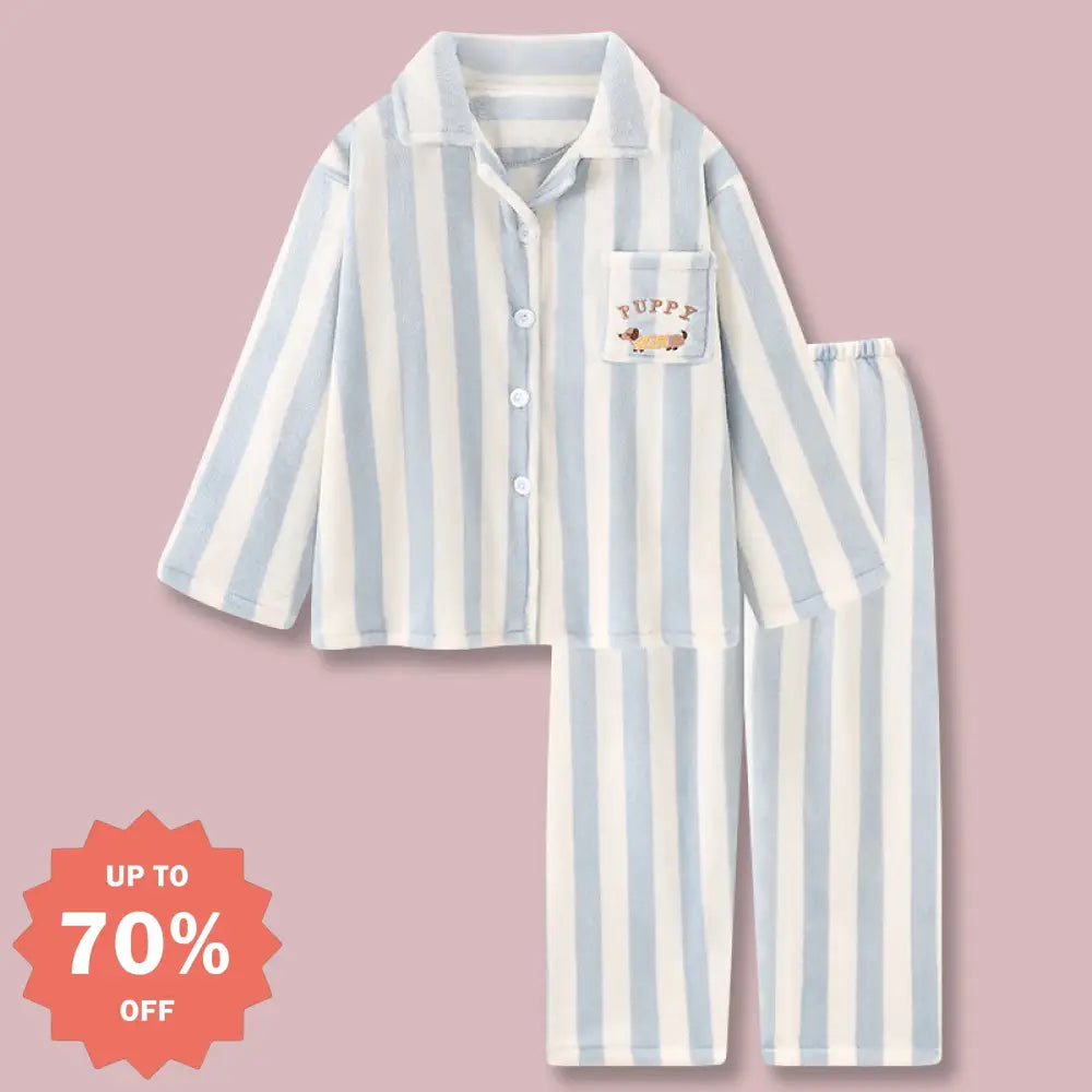 もこもこ ルームウェア レディース M~2XL ふわふわ 2点セットドッグ あったか パジャマ おしゃれ 防寒 旅行 ブルー / M レディース＞セットアップ