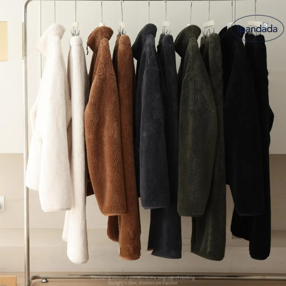 男性用 パジャマ 冬季 新作 暖かいフリース 起毛加厚 保温 リラックススタイル ホームウェアセット ID3095 メンズ＞セットアップ