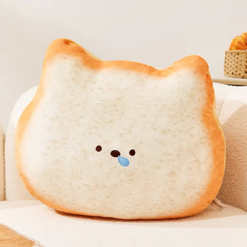ねこトースト もっちり抱き枕 ソファクッション 卒業サプライズ お昼寝