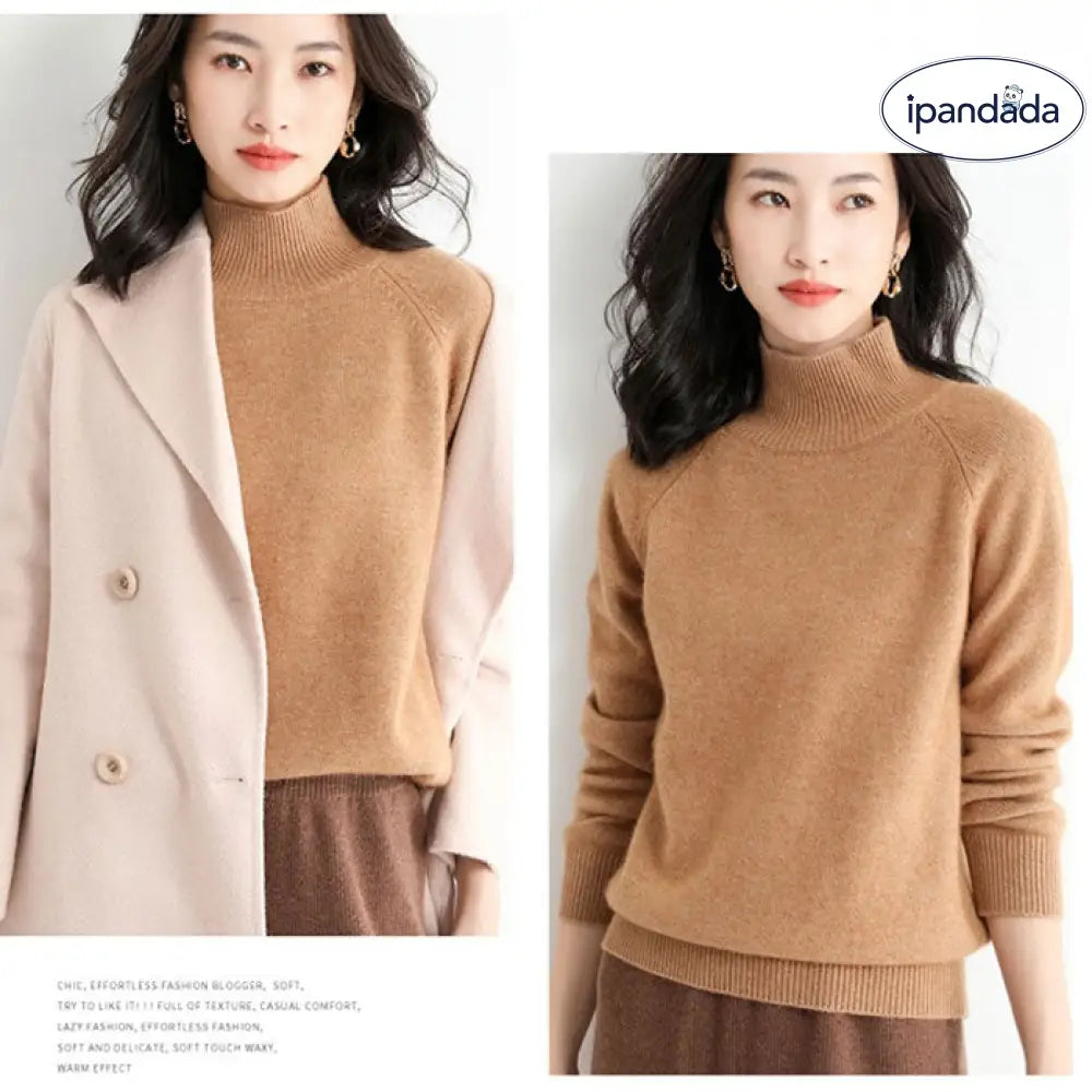 ニットセーター ハイネック セーター 厚手 ニット レディース トップス タートルネック 寒がりさんに プルオーバー チュニック カシミヤタッチ アウター 春 秋 冬 ストレッチ 長袖 ゆったり ショート丈 防寒 無地 通勤 S M L XL 2XL 秋冬 大きいサイズ ID2824