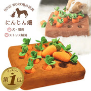 ノーズワーク にんじん 犬のおもちゃ ペット にんじん 畑 人参 ペット用品 犬 にんじん畑 ノーズワークマット 訓練 用品 嗅覚 トレーニング 犬 知育玩具 知育 ID1888