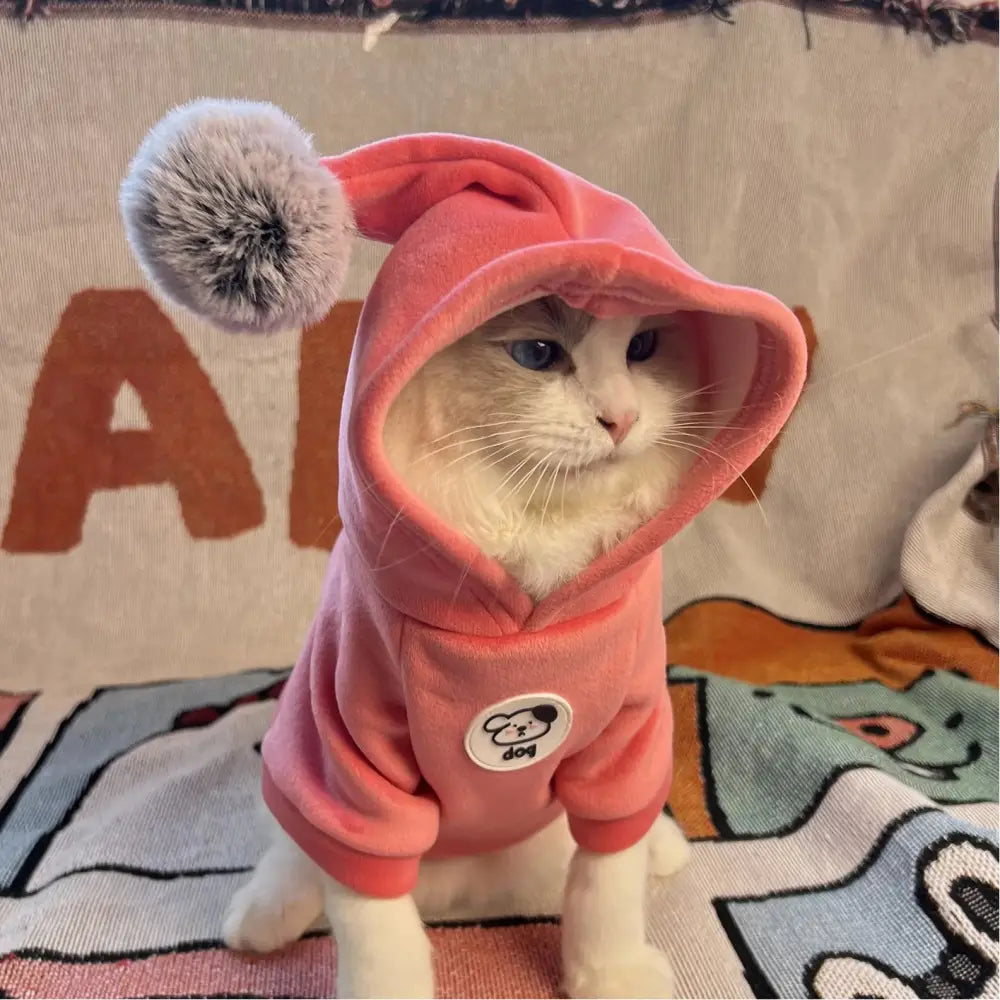 厚手 超柔らか フリース 秋冬用 二足 着用 ペット服 犬服 猫服 小型犬用 中型犬用 大型犬用 ID3853