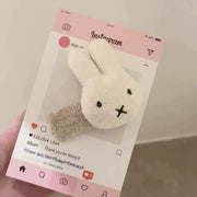 ぬいぐるみヘアクリップ サイドクリップ 動物 かわいい キャラクター 前髪留め 前髪クリップ ヘアアクセサリー ID1929
