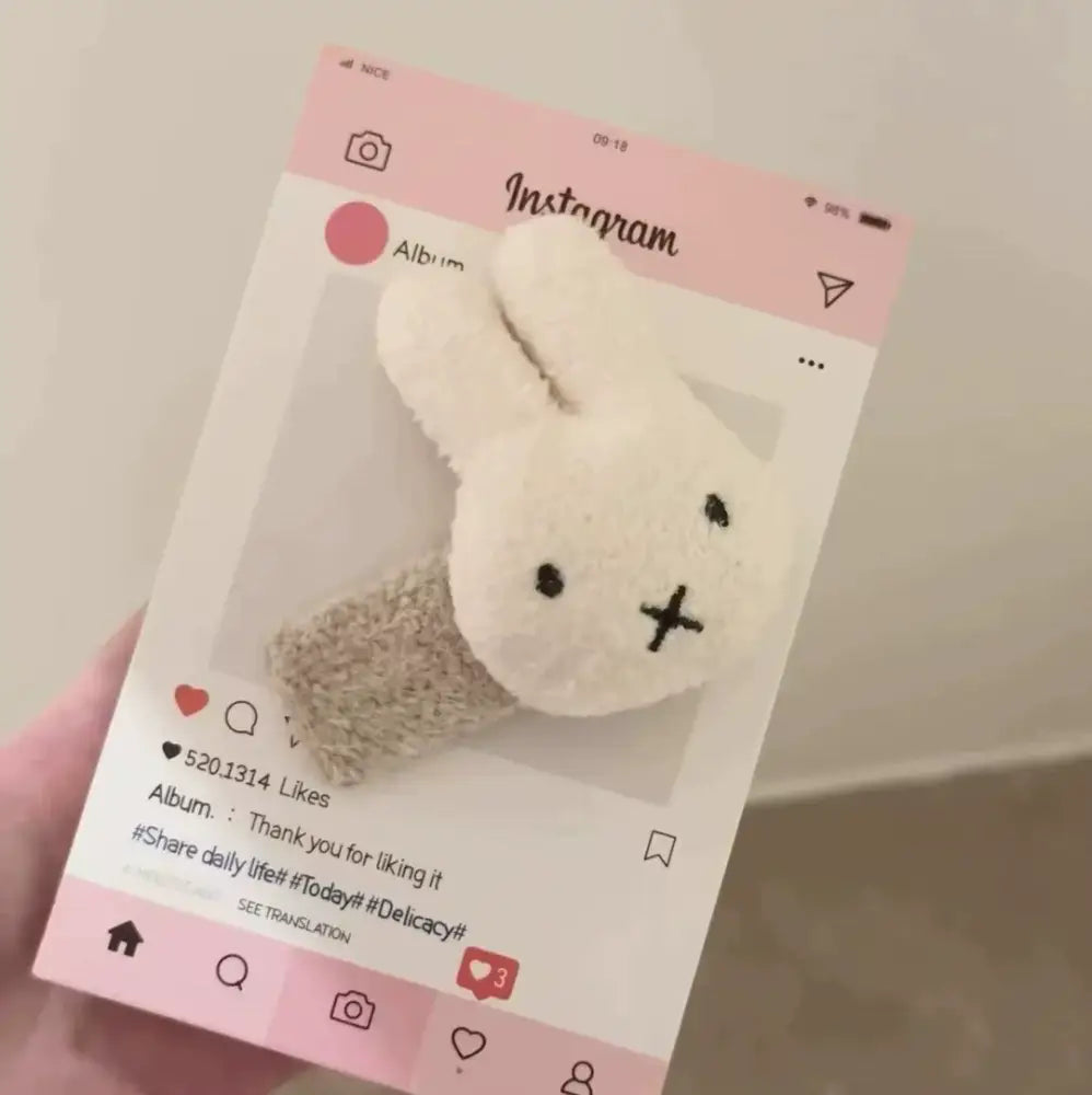 ぬいぐるみヘアクリップ サイドクリップ 動物 かわいい キャラクター 前髪留め 前髪クリップ ヘアアクセサリー ID1929