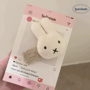 ぬいぐるみヘアクリップ サイドクリップ 動物 かわいい キャラクター 前髪留め 前髪クリップ ヘアアクセサリー ID1929