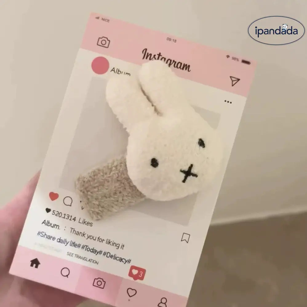 ぬいぐるみヘアクリップ サイドクリップ 動物 かわいい キャラクター 前髪留め 前髪クリップ ヘアアクセサリー ID1929