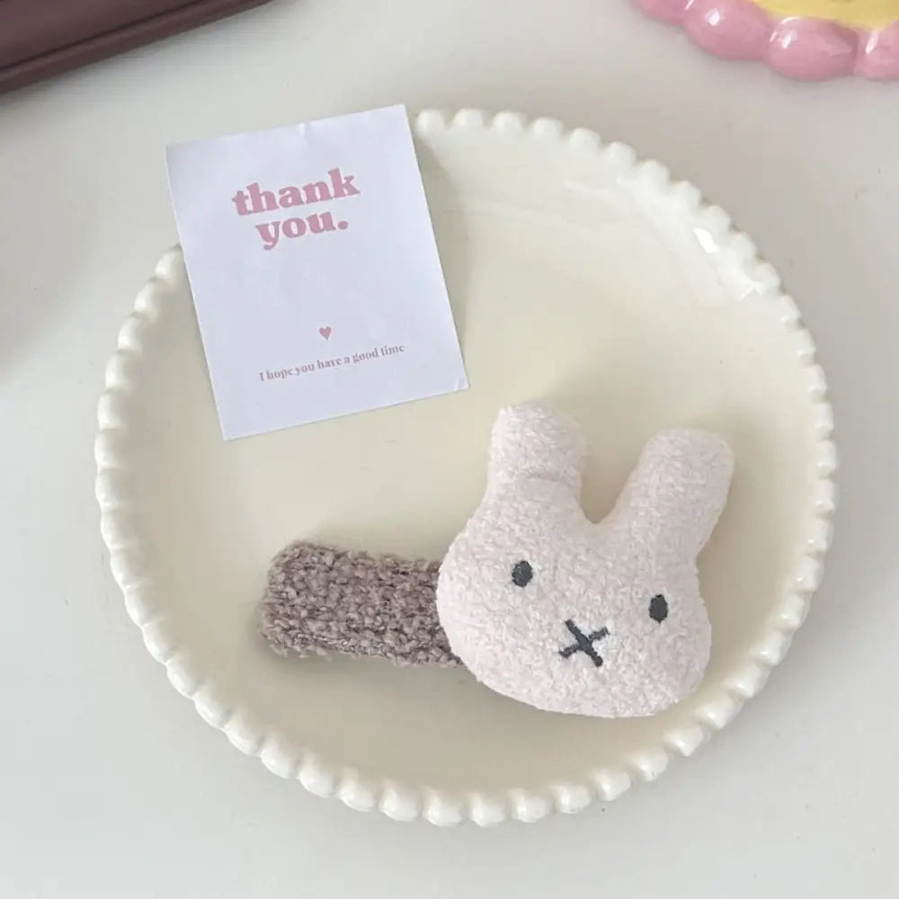 ぬいぐるみヘアクリップ サイドクリップ 動物 かわいい キャラクター 前髪留め 前髪クリップ ヘアアクセサリー ID1929 一個 インテリア雑貨>ファッション雑貨