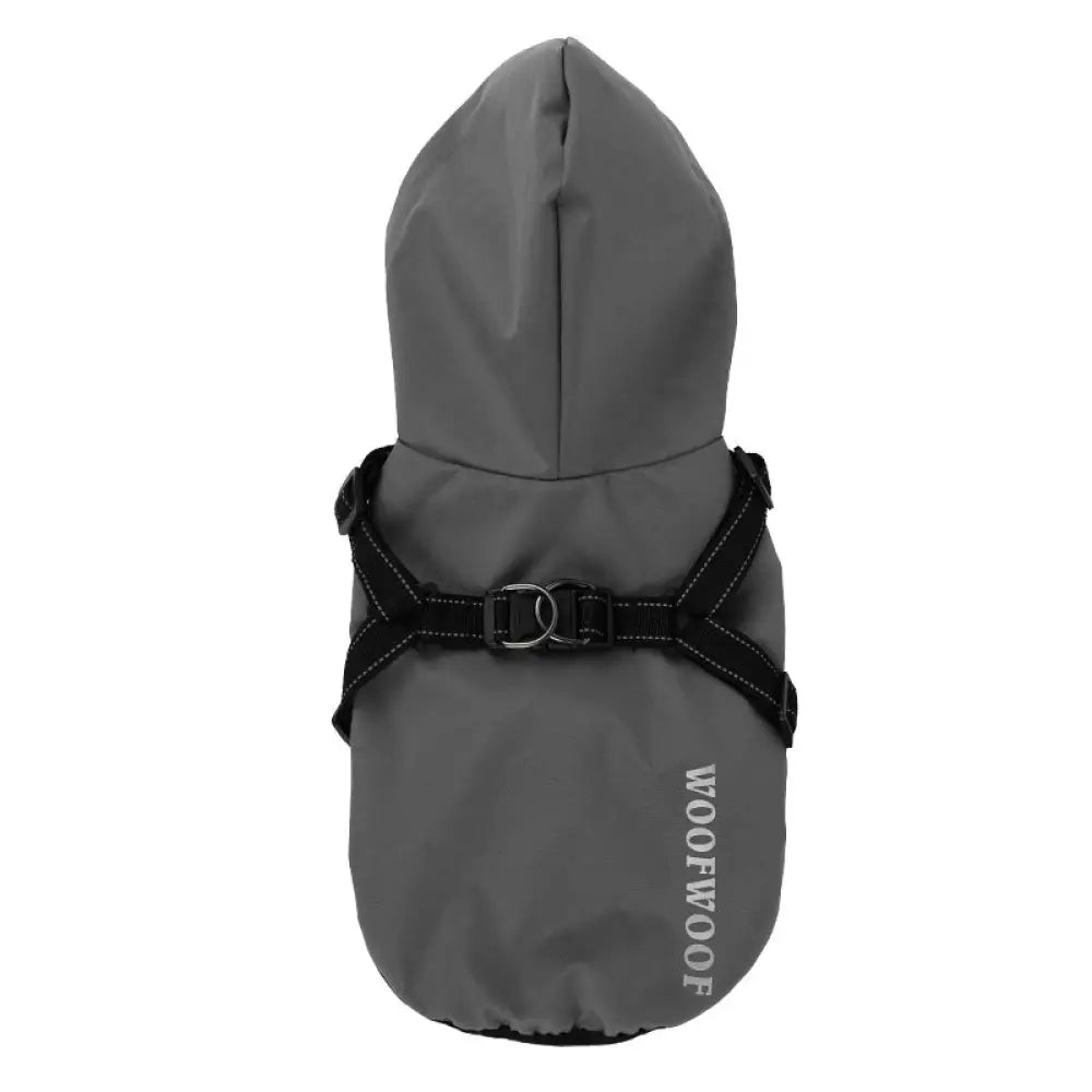 ID905 犬 レインウェア ハーネス付き 犬 レインコート ハーネス一体型 小型犬 中型犬 ハーネス付き ペットレインコート 雨具フード付き ペット ドッグウェア レイングッズ 雨カッパ レインウエア 犬の服 着せやすい 濡れない