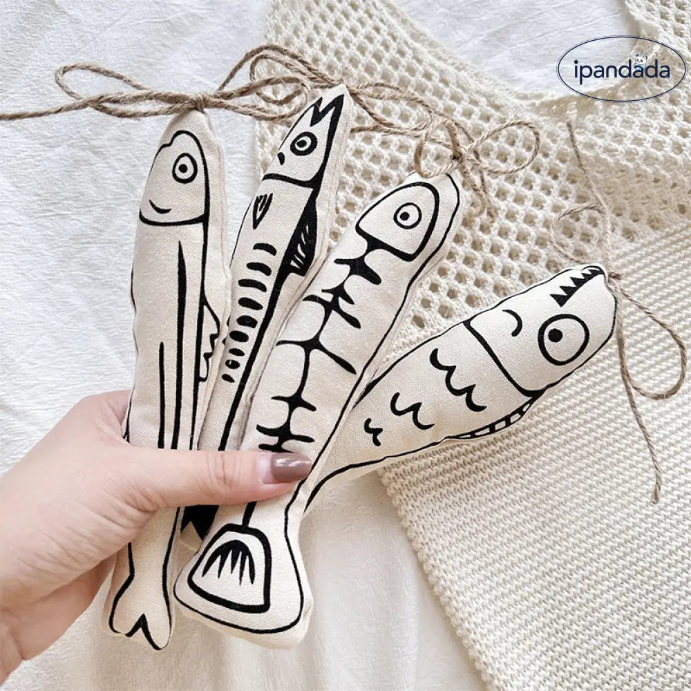 ID717 おもちゃ 猫じゃらし 漫画 魚 キャットニップ おもちゃ 猫 一人遊び ストレス解消 噛む 耐久性 高い 引っ掻き 対策 ペット グッズ ペット用品＞おもちゃ