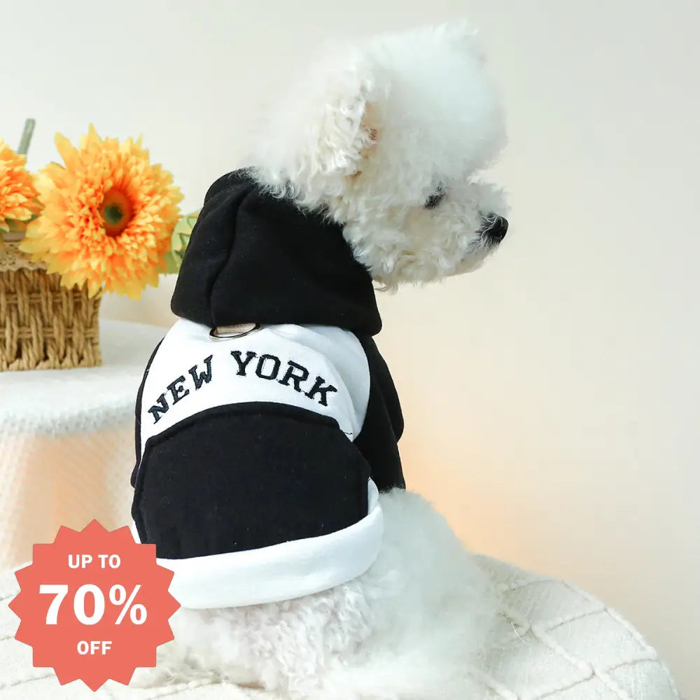 ID383 犬服 ドッグウェア パーカー かわいい おしゃれ 犬用 夏服 飼い主とペア 春 夏 XS-XL サイズから選べる ペアルック ブラック / XS ペット用品＞ウェア