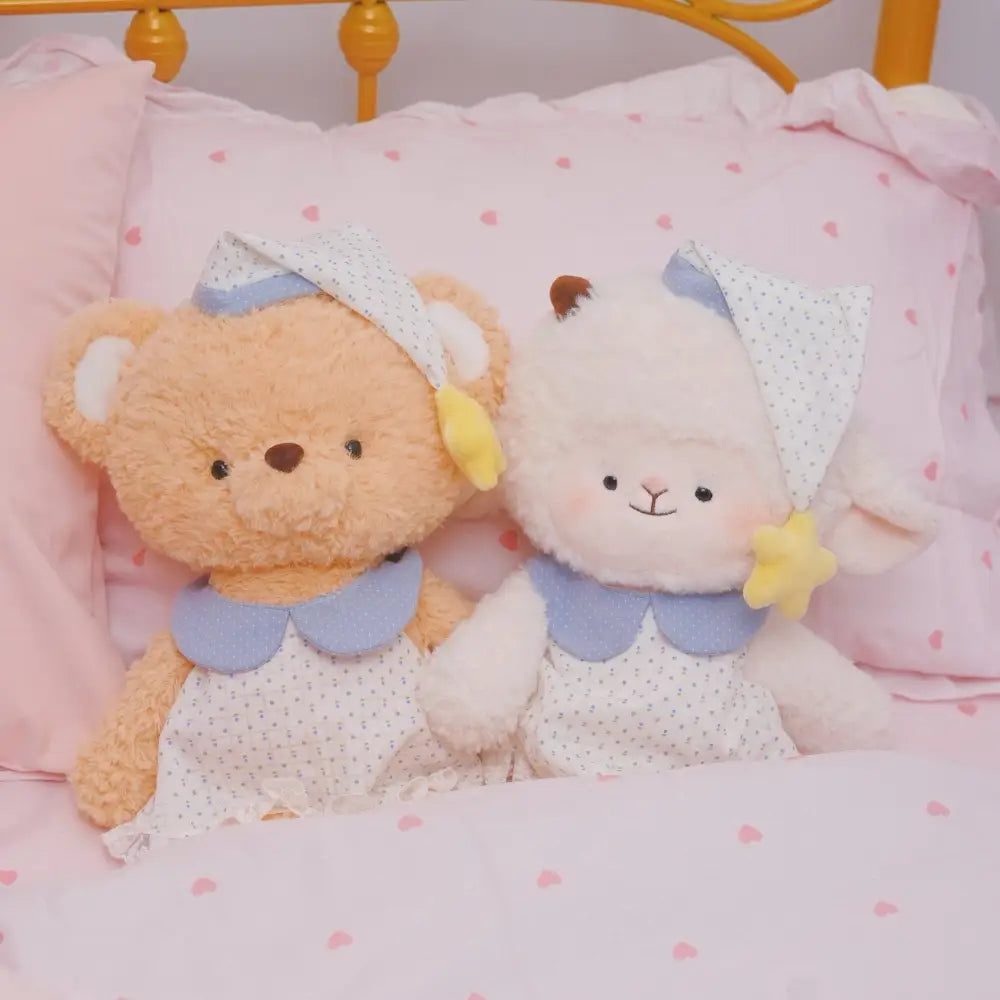 ID1152 おやすみシリーズ 超柔らかい 癒し プレゼント くま うさぎ ぶた ぞう ぬいぐるみ ふわふわ 安心素材 抱き心地最高 手触り抜群 ギフト 睡眠サポート 室内用 グッズ＞ぬいぐるみ