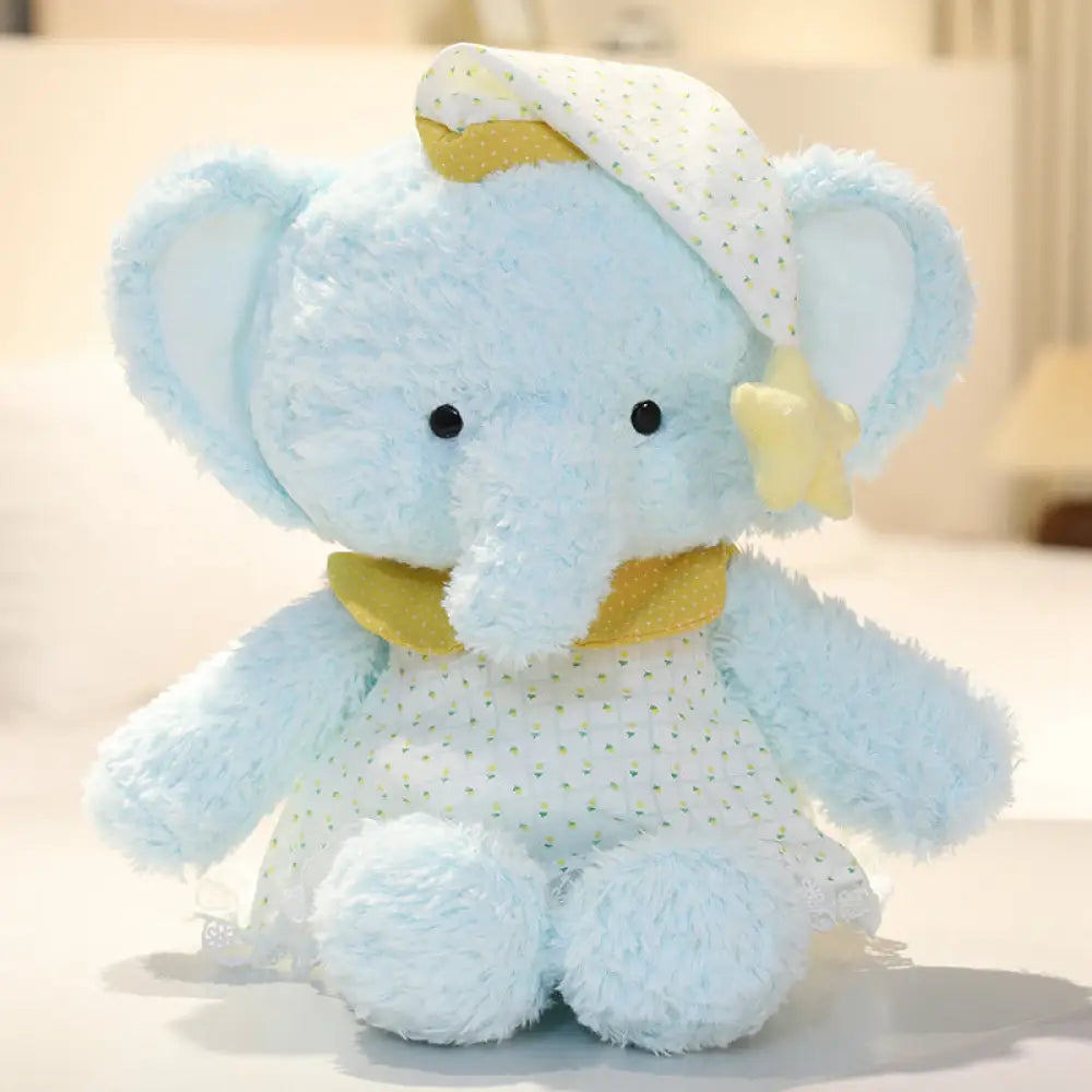 ID1152 おやすみシリーズ 超柔らかい 癒し プレゼント くま うさぎ ぶた ぞう ぬいぐるみ ふわふわ 安心素材 抱き心地最高 手触り抜群 ギフト 睡眠サポート 室内用 ぞう グッズ＞ぬいぐるみ