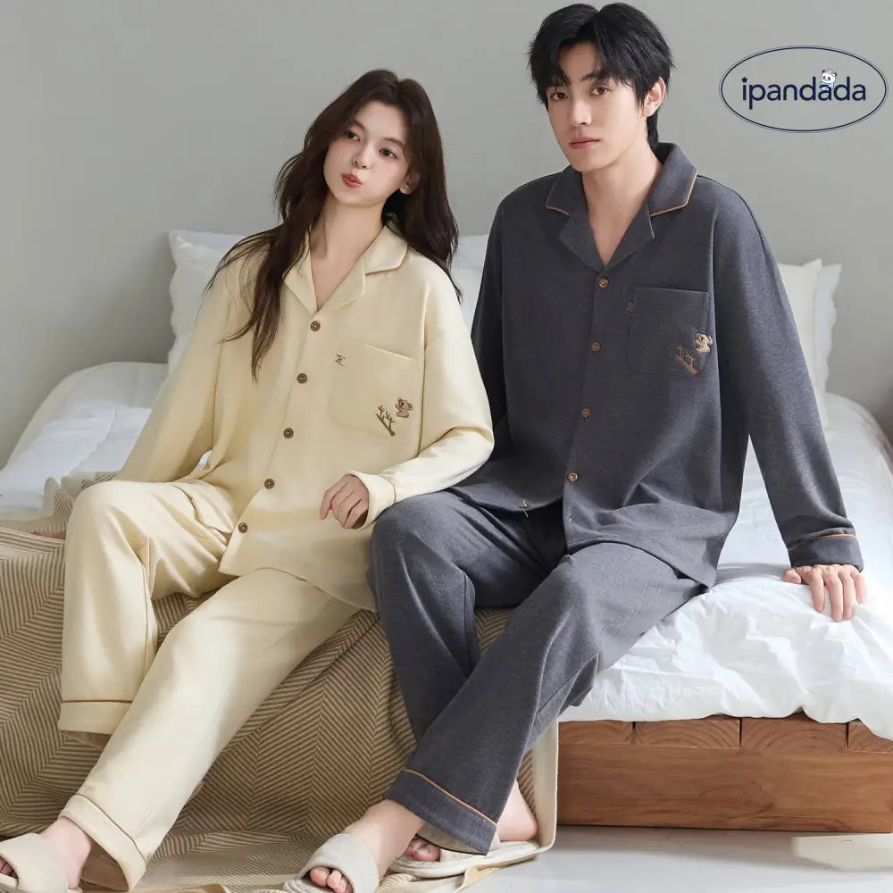 パジャマ カップル 厚手 新作 部屋着 セット ID4159