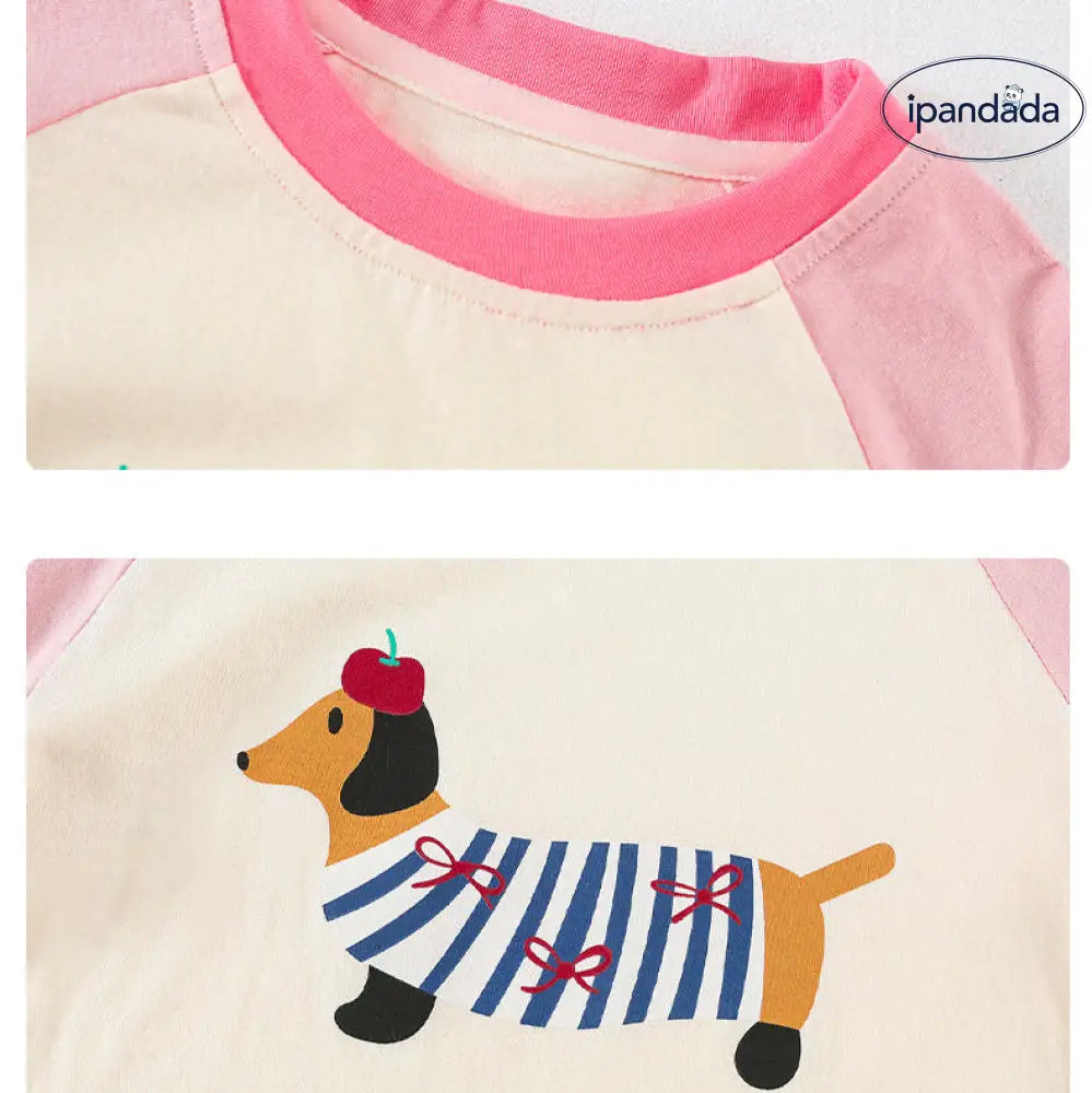 ID450 パジャマ キッズ 長袖 ルームウェア 寝巻 上下セット 女の子 春 80cm 90cm 100cm 110cm 120cm 130cm 140cm 韓国 風 セットアップ 子供 ジュニア 幼稚園 やわらか おしゃれ 子供服