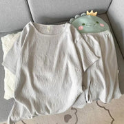 ID942 パジャマ メンズ 上下 冷感 父の日 夏 吸汗速乾 ドライ ルームウェア 部屋着 ひんやり 涼しい 男性 ストレッチ 大きいサイズ 半袖 短パン 無地 寝間着 軽い 接触冷感 セットアップ ギフト プレゼント 夏物特集 グレー