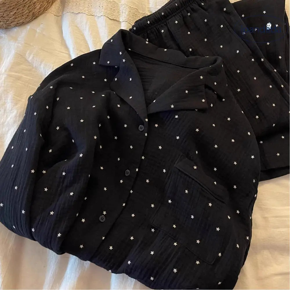 パジャマ レディース 春秋 長袖 セット 韓国系 高級感 クロスボーダー ルームウェア 大きいサイズ 新作 ID4324