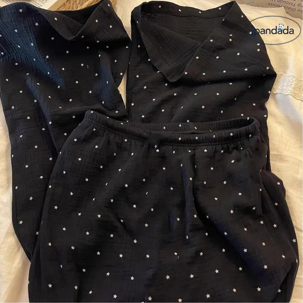 パジャマ レディース 春秋 長袖 セット 韓国系 高級感 クロスボーダー ルームウェア 大きいサイズ 新作 ID4324