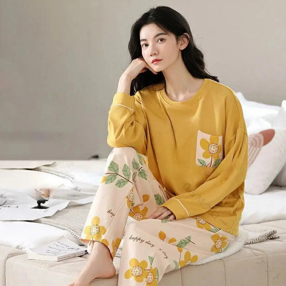 パジャマ レディース ルームウェア ゆったり 花柄 肌触り良い ナイトウェア 暖かい 冬用 入院用 カップ付き 上下セット 長袖 春夏 部屋着 女性用 おしゃれ 快適 リラックス 癒し ふんわり 優しい ソフト 着心地 お休み 寝具