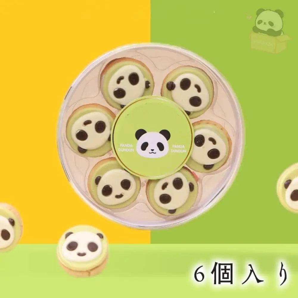 パンダ チョコ クッキー ビスケット お菓子 おやつ 子ども会 プレゼント 子供 景品 まき 人気 パーティー パンダ / 1箱/6個入り グッズ＞その他