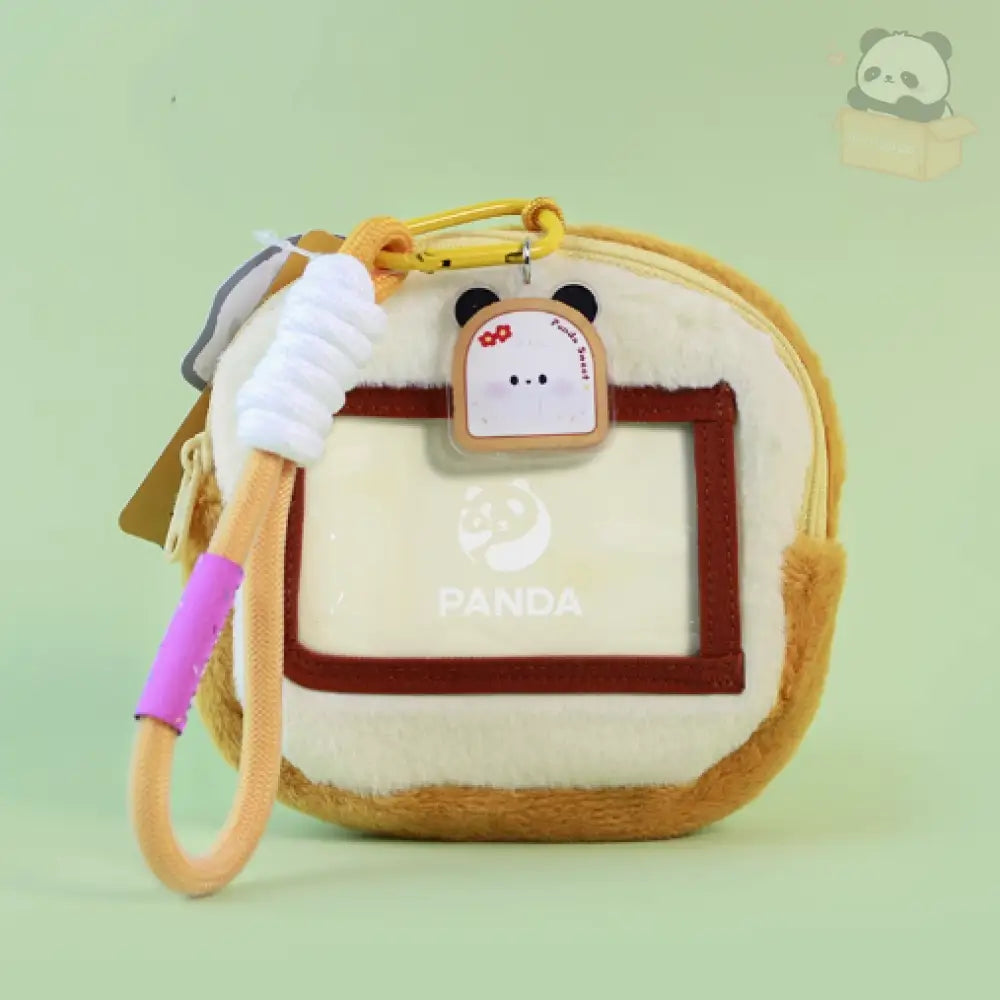 パンダ カードホルダー ぬいぐるみ 収納 小銭入れ カードバッグ パスケース 定期入れ トレカ ケース 誕生日 プレゼント グッズ＞ポーチ