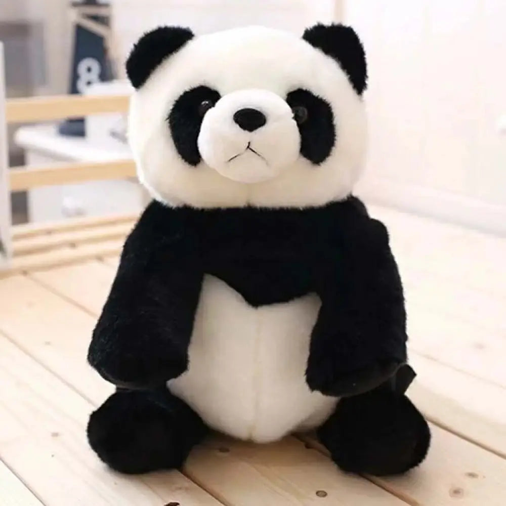 パンダ ぬいぐるみ リュック 女の子 男の子 子供バッグ 小学生 おしゃれ 動物 大容量 可愛い お出かけ 旅行 通園 正面向きポーズ / 子供サイズ グッズ > バッグ・エコバッグ