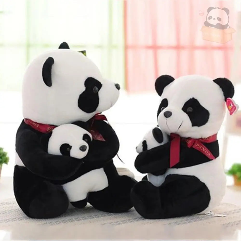 パンダ親子 ぬいぐるみ シャンシャン 親子 癒し 動物 おもちゃ 誕生日 記念日 クリスマスプレゼント グッズ＞ぬいぐるみ