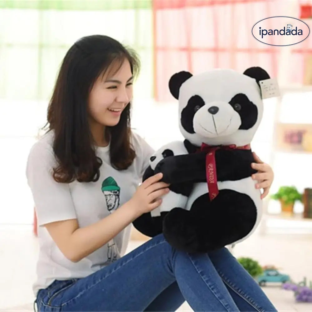 パンダ親子 ぬいぐるみ シャンシャン 親子 癒し 動物 おもちゃ 誕生日 記念日 クリスマスプレゼント グッズ＞ぬいぐるみ