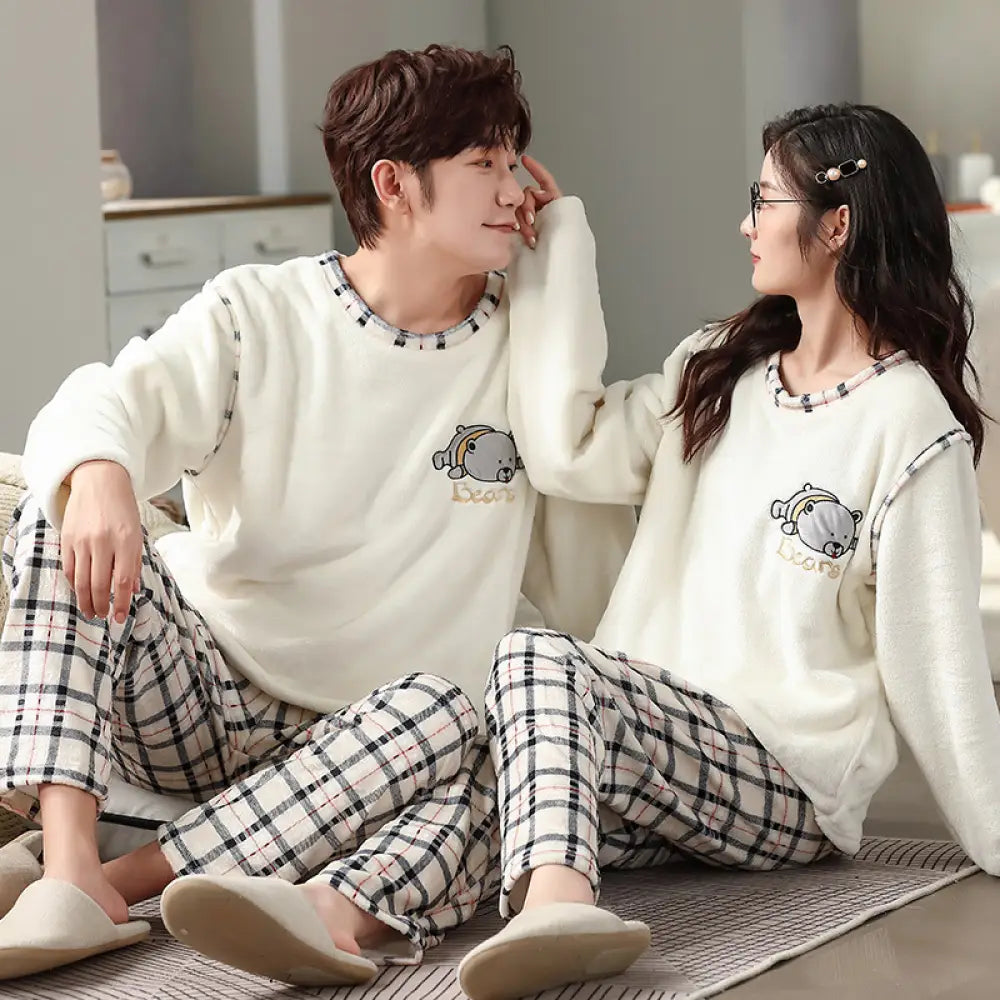 ペア パジャマ 上下セット もこもこ パジャマ 冬 大人 カップル お揃い 着ぐるみ パジャマ 着る毛布 冬物 防寒 寝間着 ルームウエア ペアお揃い 暖かい ふわふわ ゆったり 可愛い 寝巻き 防寒対策 レディース メンズ 彼女 彼氏
