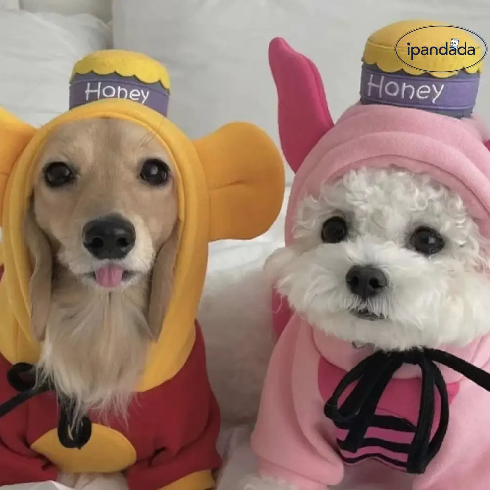 ペット服 春秋用 テディ ベア ビション フォックス ポメラニアン コーギー シュナウザー 小型子犬 猫用 スウェットシャツ ID2347