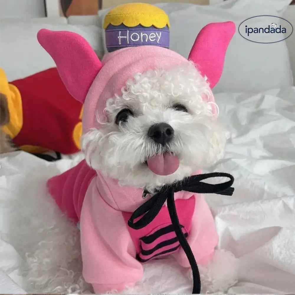 ペット服 春秋用 テディ ベア ビション フォックス ポメラニアン コーギー シュナウザー 小型子犬 猫用 スウェットシャツ ID2347