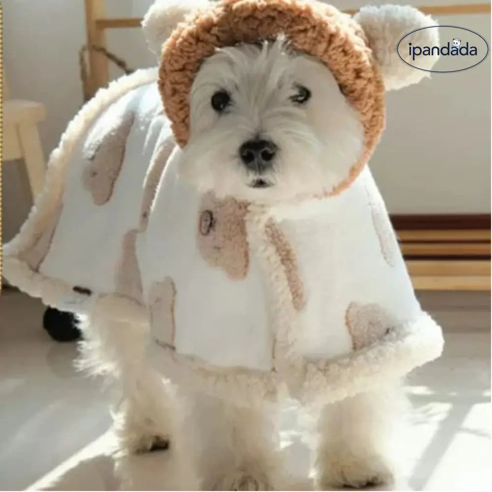 ペット服 猫犬用 服 毛布 パジャマ ベッド用 しばいぬ ローブ 大型犬用 ケープ ID3450