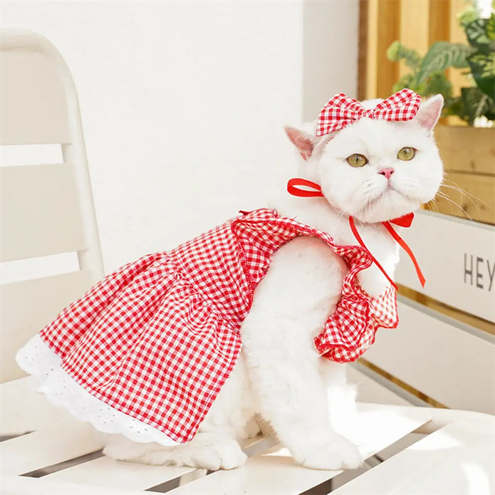 ペット服 猫 ワンピース 夏用 テディ ベア ビション コーギー 小型犬 猫ちゃん 犬服 アイテム ドッグ キャット ウエアID1875 タイプ② / S ペット用品>ウェア