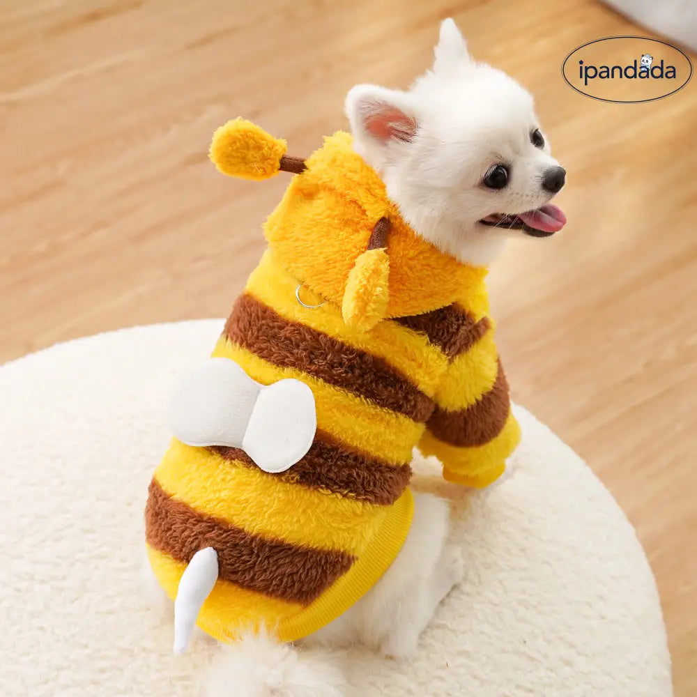 ペット服 犬 猫用品 秋冬 犬変身コスチューム ハチ テディ ベア ビション フランシス 法鬥 猫 加毛 新品 小型犬 中型犬 ID2506